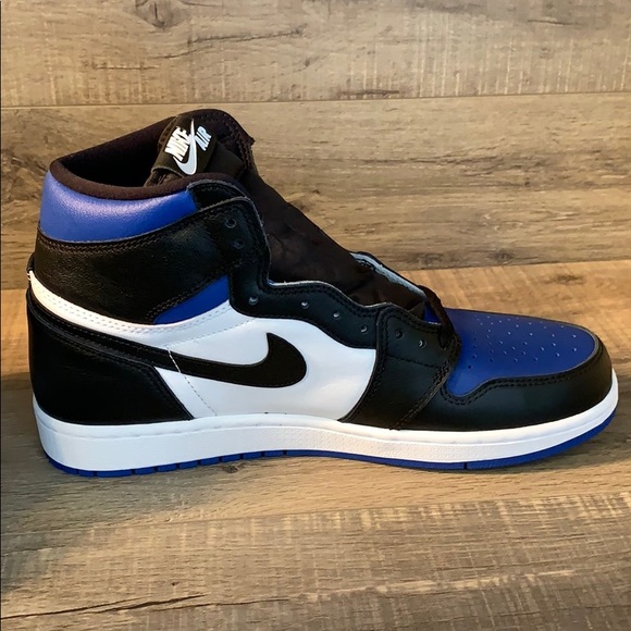 Air Jordan 1 Retro High OG -Black-white-Game Royal - Picture 2 of 6